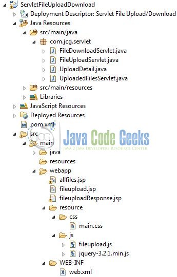 java file download example